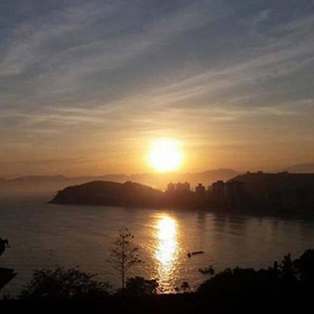 Honey Moon - Vista Do Mar Na Cama. Otel Caraguatatuba Dış mekan fotoğraf