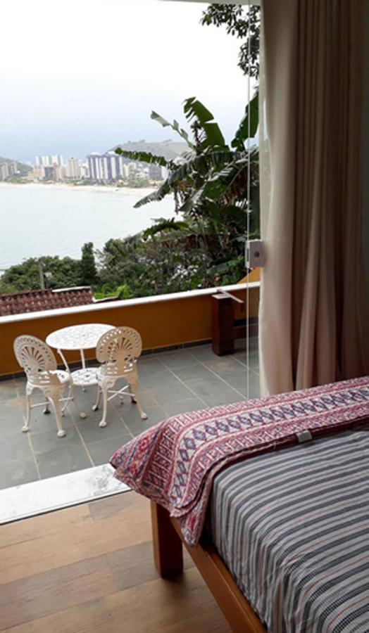 Honey Moon - Vista Do Mar Na Cama. Otel Caraguatatuba Dış mekan fotoğraf